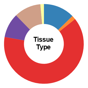 Tissue Type Circular Chart